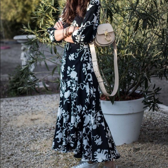 JOHANNA ORTIZ NWT x H&M. Long wrap dress - Picture 6 of 16